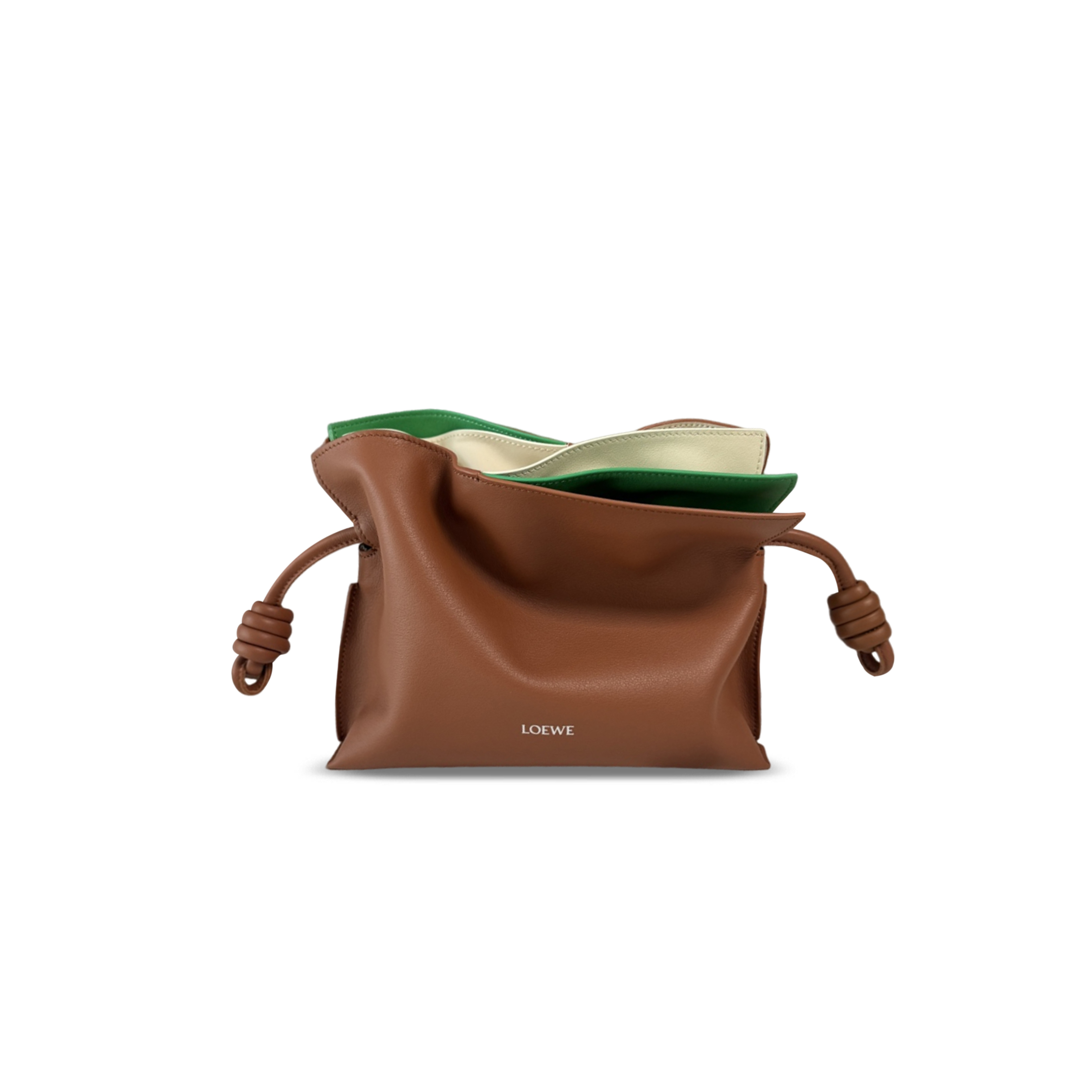 LOEWE MINI NAPPA CALFSKIN LAYERED FLAMENCO CLUTCH A411FC2XAY (23.9*18*9cm)